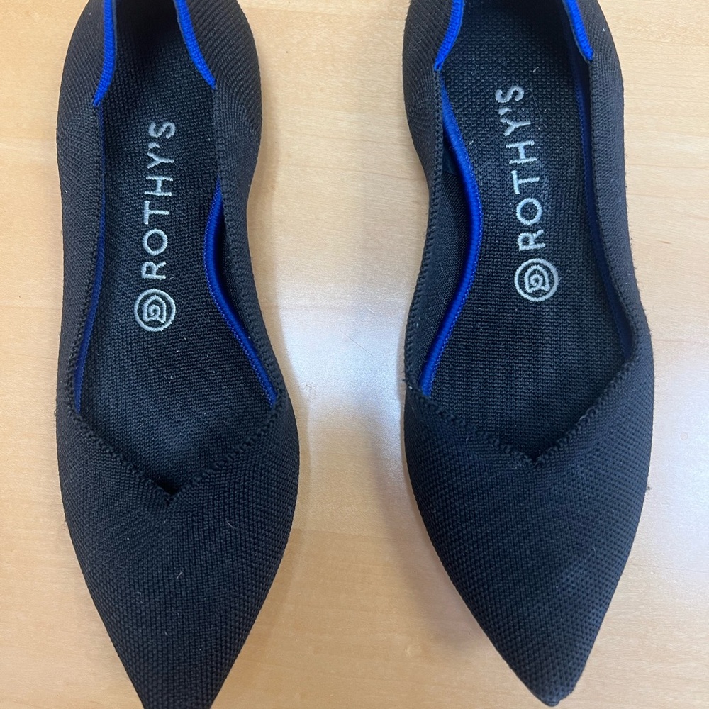 Rothy's Women's Black Flats - Picture 1 of 1